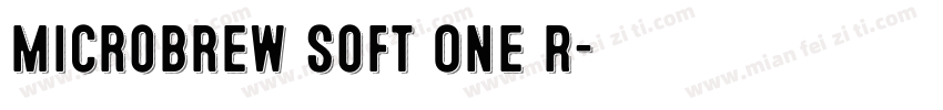 Microbrew Soft One R字体转换